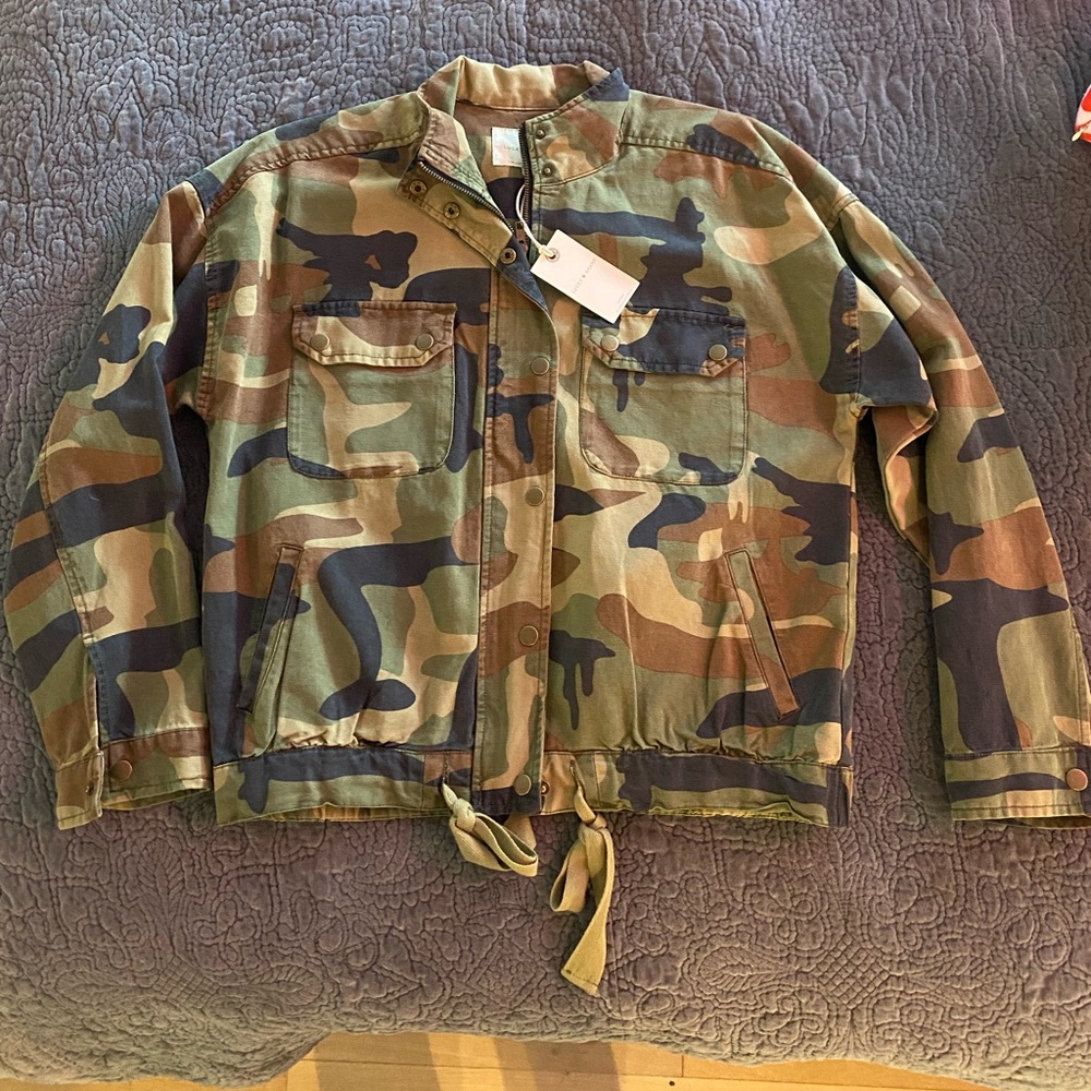 Denim Camo Jacket